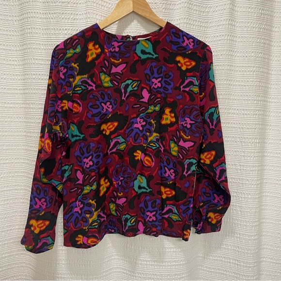 Vintage silk top - Picture 1 of 6